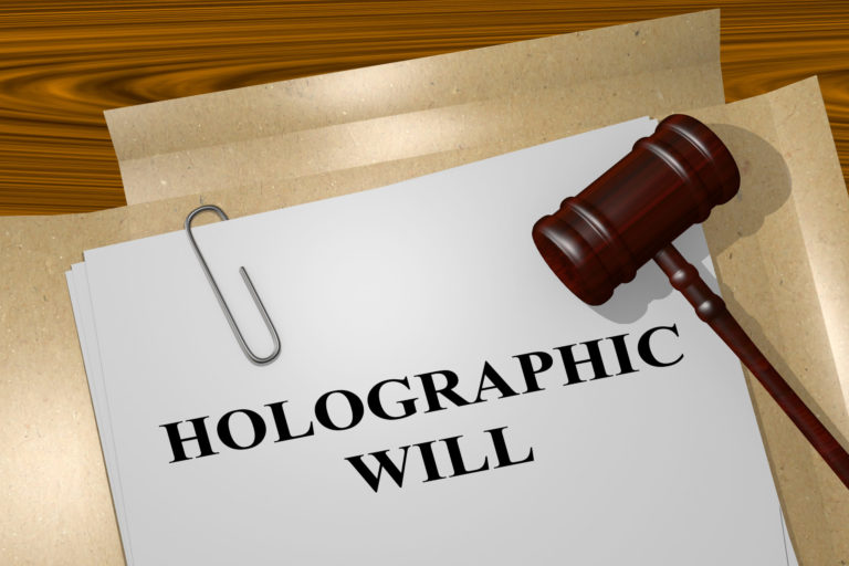 What Is A Holographic Will EPGD Business Law