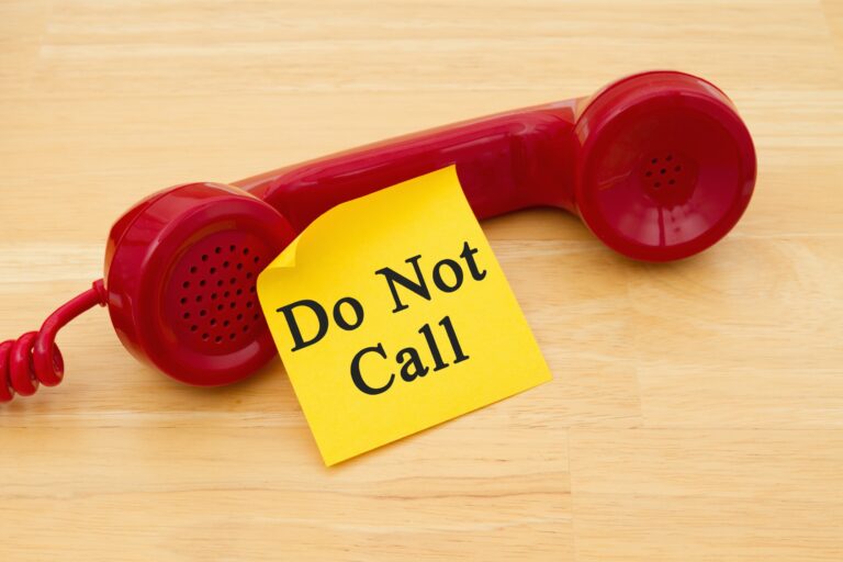 Do Not Call List